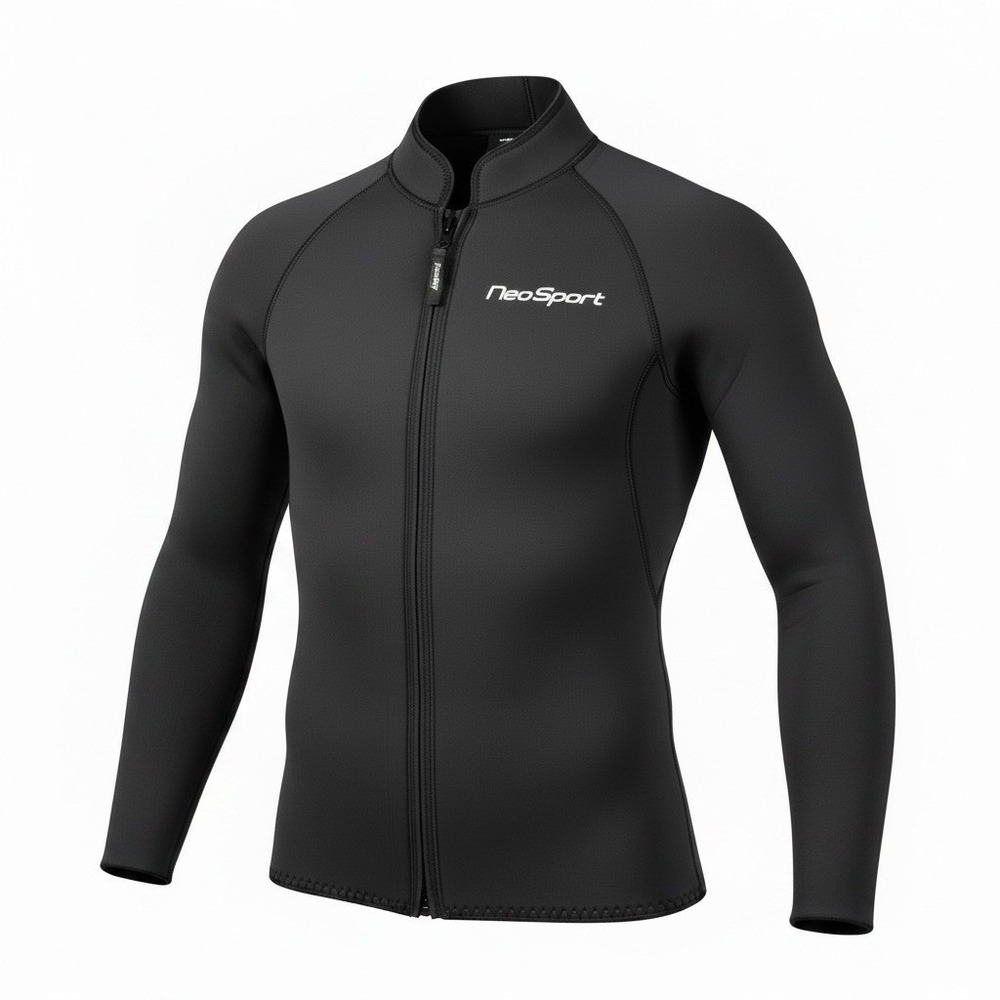 NeoSport XSPAN 3mm Paddle Jacket Multi Sport Neoprene Black Size XL Large